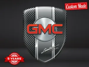 GMC Emblemas Automóviles Pro Máximo Duradero Estilo Moderno